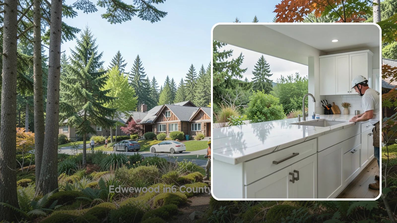 Quartzite Countertop Installation in Edgewood, Pierce County, WA - Hard-wearing quartzite countertop installation that pairs natural stone beauty with exceptional scratch resistance.