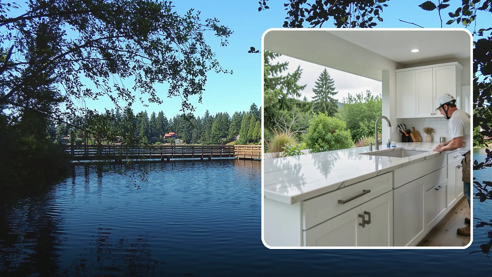 Quartzite Countertop Installation in Federal Way, King County, WA - Hard-wearing quartzite countertop installation that pairs natural stone beauty with exceptional scratch resistance.