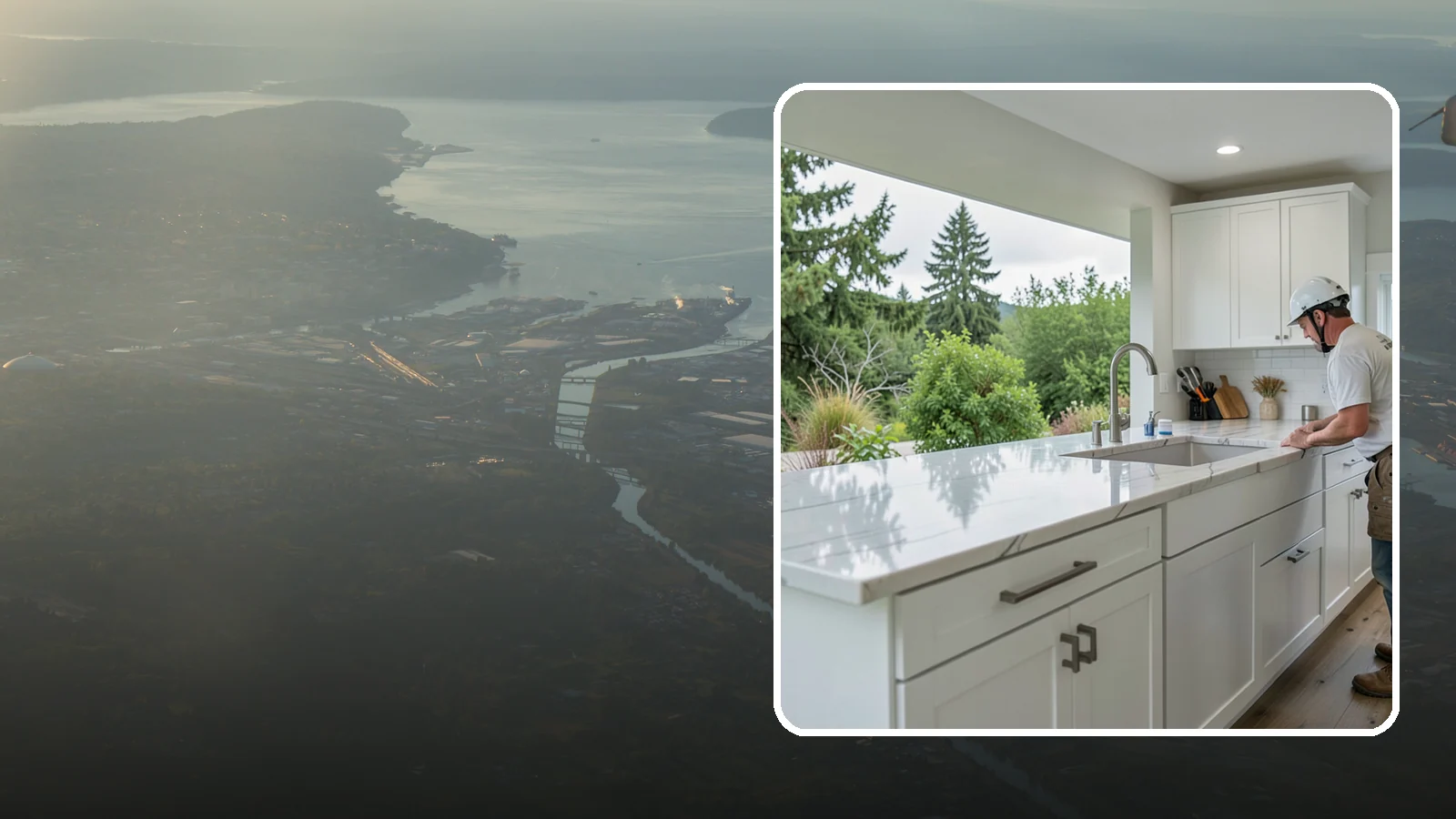 Quartzite Countertop Installation in Fife, Pierce County, WA - Hard-wearing quartzite countertop installation that pairs natural stone beauty with exceptional scratch resistance.