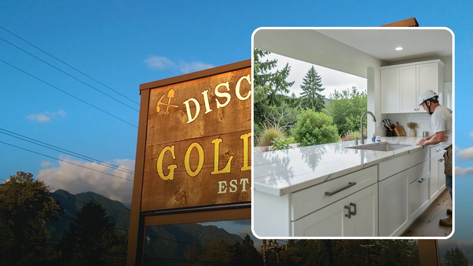 Quartzite Countertop Installation in Gold Bar, Snohomish County, WA - Hard-wearing quartzite countertop installation that pairs natural stone beauty with exceptional scratch resistance.