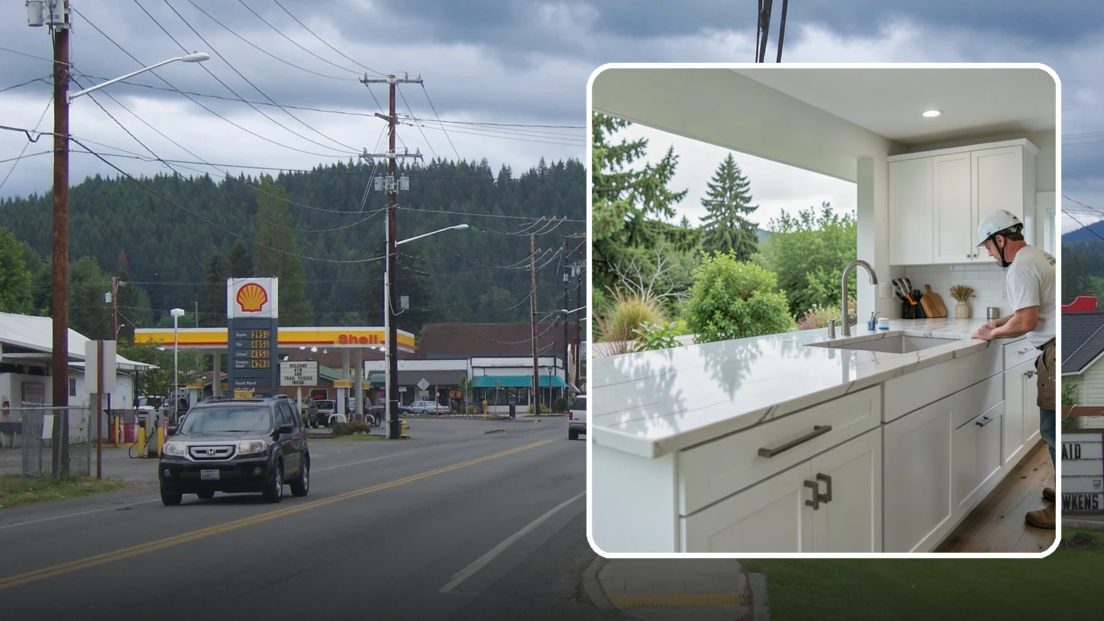 Quartzite Countertop Installation in Granite Falls, Snohomish County, WA - Hard-wearing quartzite countertop installation that pairs natural stone beauty with exceptional scratch resistance.