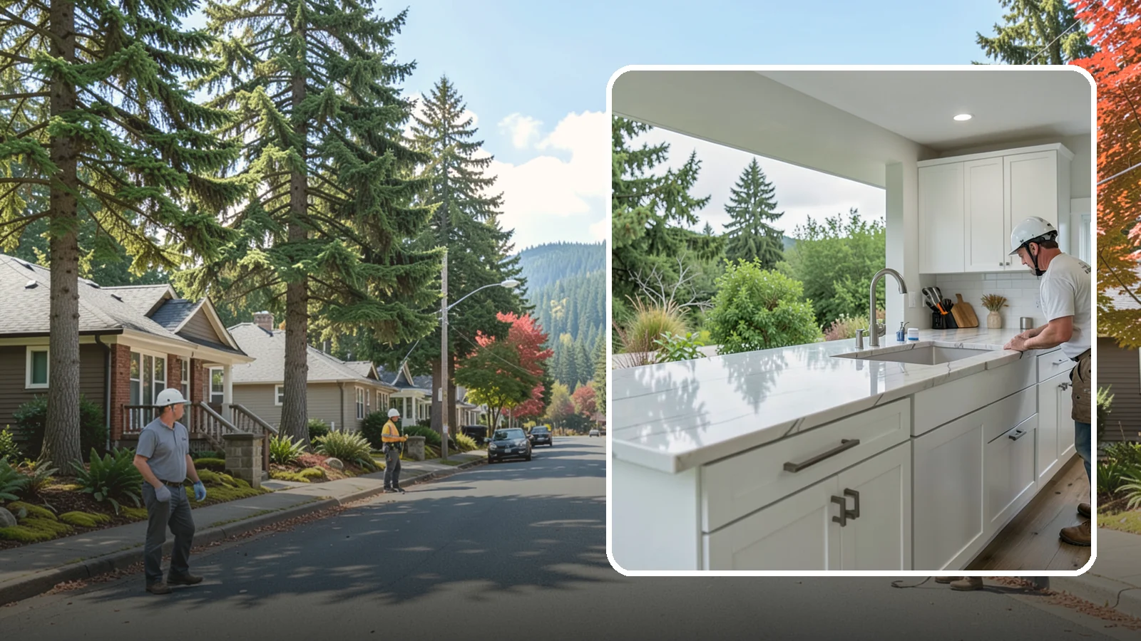 Quartzite Countertop Installation in Hunts Point, King County, WA - Hard-wearing quartzite countertop installation that pairs natural stone beauty with exceptional scratch resistance.