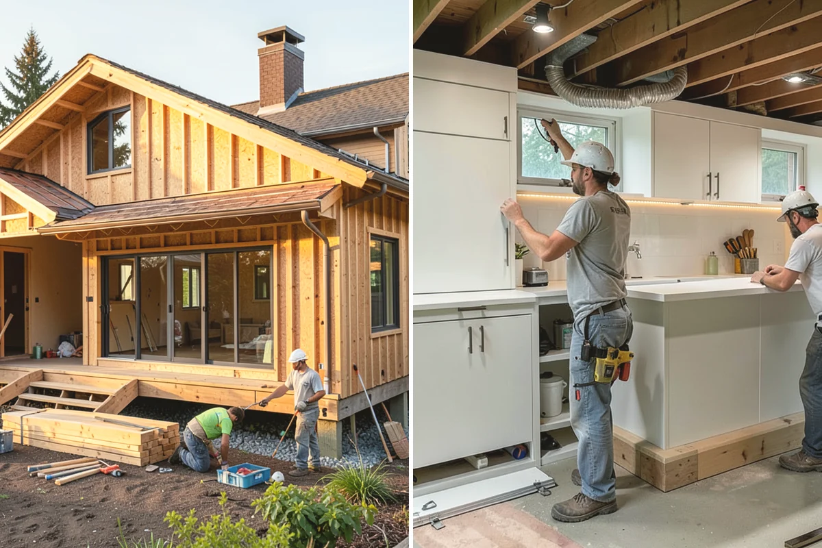 Quartzite Countertop Installation in Issaquah, King County, WA - Select quartzite slabs and plan the layout