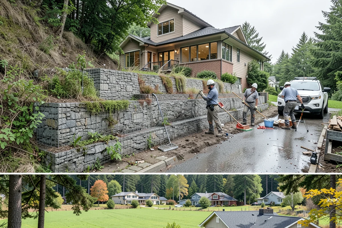 Quartzite Countertop Installation in Lyman, Skagit County, WA - Quartzite installs indoors any time of year, unaffected by Western Washington's wet season.