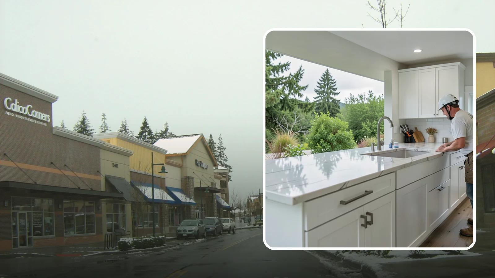 Quartzite Countertop Installation in Mill Creek, Snohomish County, WA - Hard-wearing quartzite countertop installation that pairs natural stone beauty with exceptional scratch resistance.