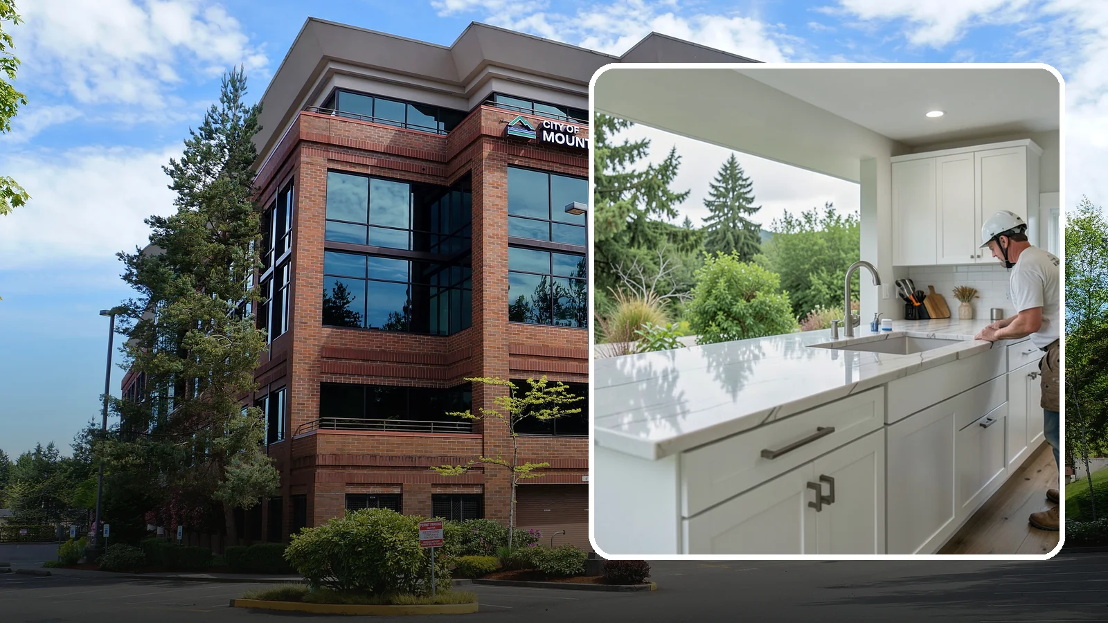Quartzite Countertop Installation in Mountlake Terrace, Snohomish County, WA - Hard-wearing quartzite countertop installation that pairs natural stone beauty with exceptional scratch resistance.