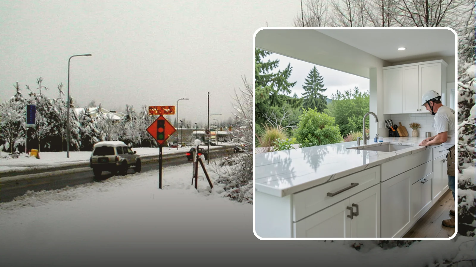 Quartzite Countertop Installation in Newcastle, King County, WA - Hard-wearing quartzite countertop installation that pairs natural stone beauty with exceptional scratch resistance.