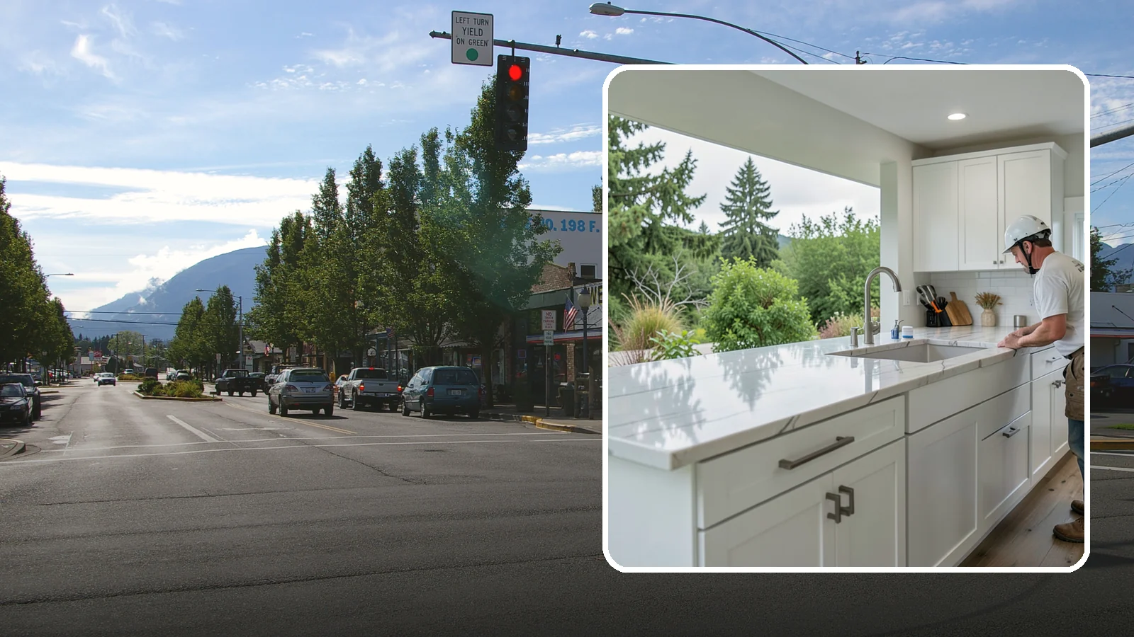 Quartzite Countertop Installation in North Bend, King County, WA - Hard-wearing quartzite countertop installation that pairs natural stone beauty with exceptional scratch resistance.