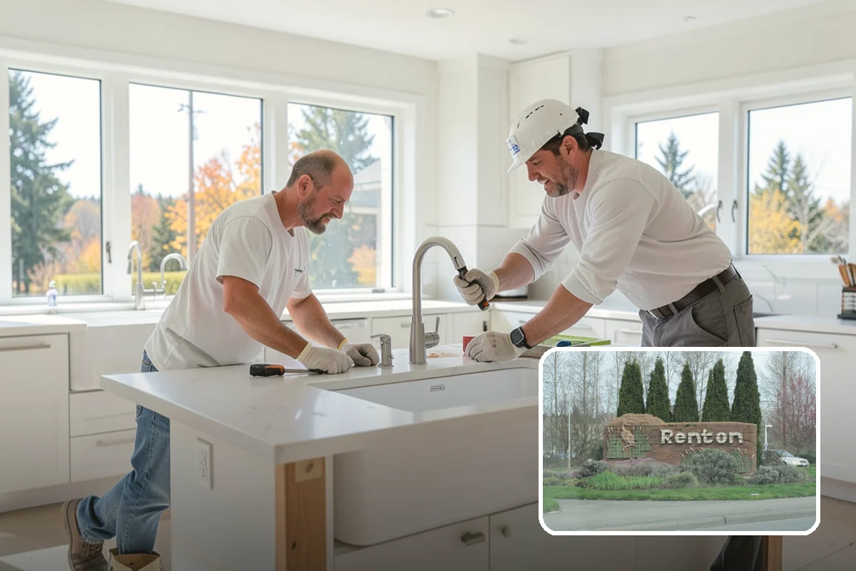 Quartzite Countertop Installation in Renton, King County, WA - Marble-like beauty with superior hardness