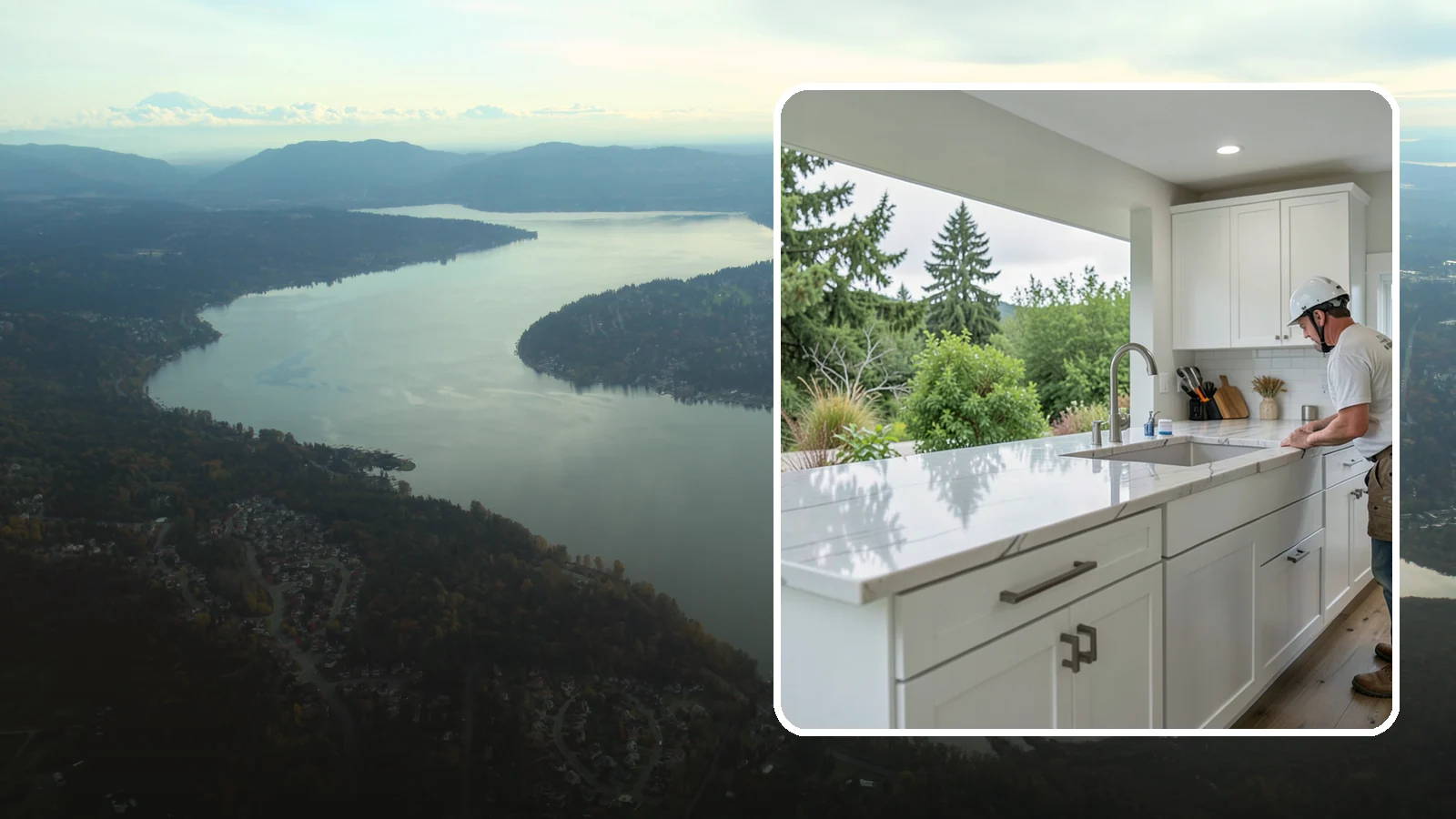 Quartzite Countertop Installation in Sammamish, King County, WA - Hard-wearing quartzite countertop installation that pairs natural stone beauty with exceptional scratch resistance.