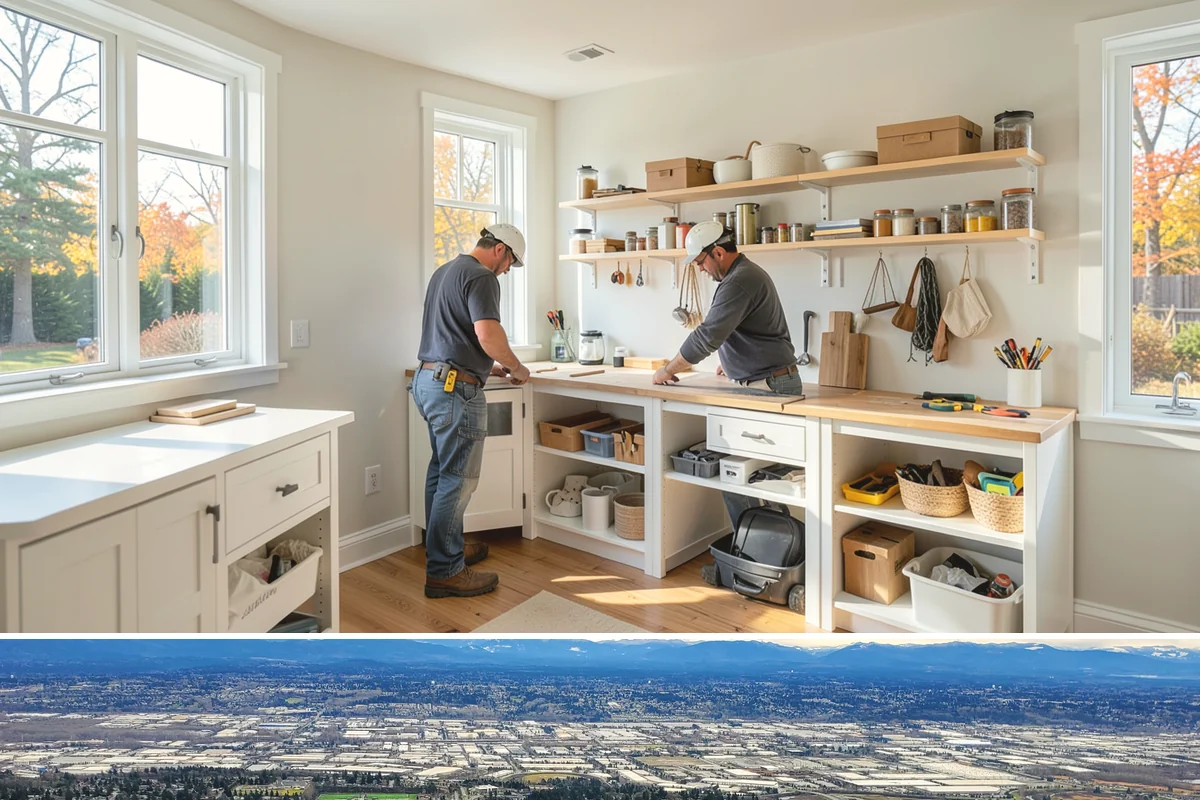 Quartzite Countertop Installation in SeaTac, King County, WA - Quartzite installs indoors any time of year, unaffected by Western Washington's wet season.