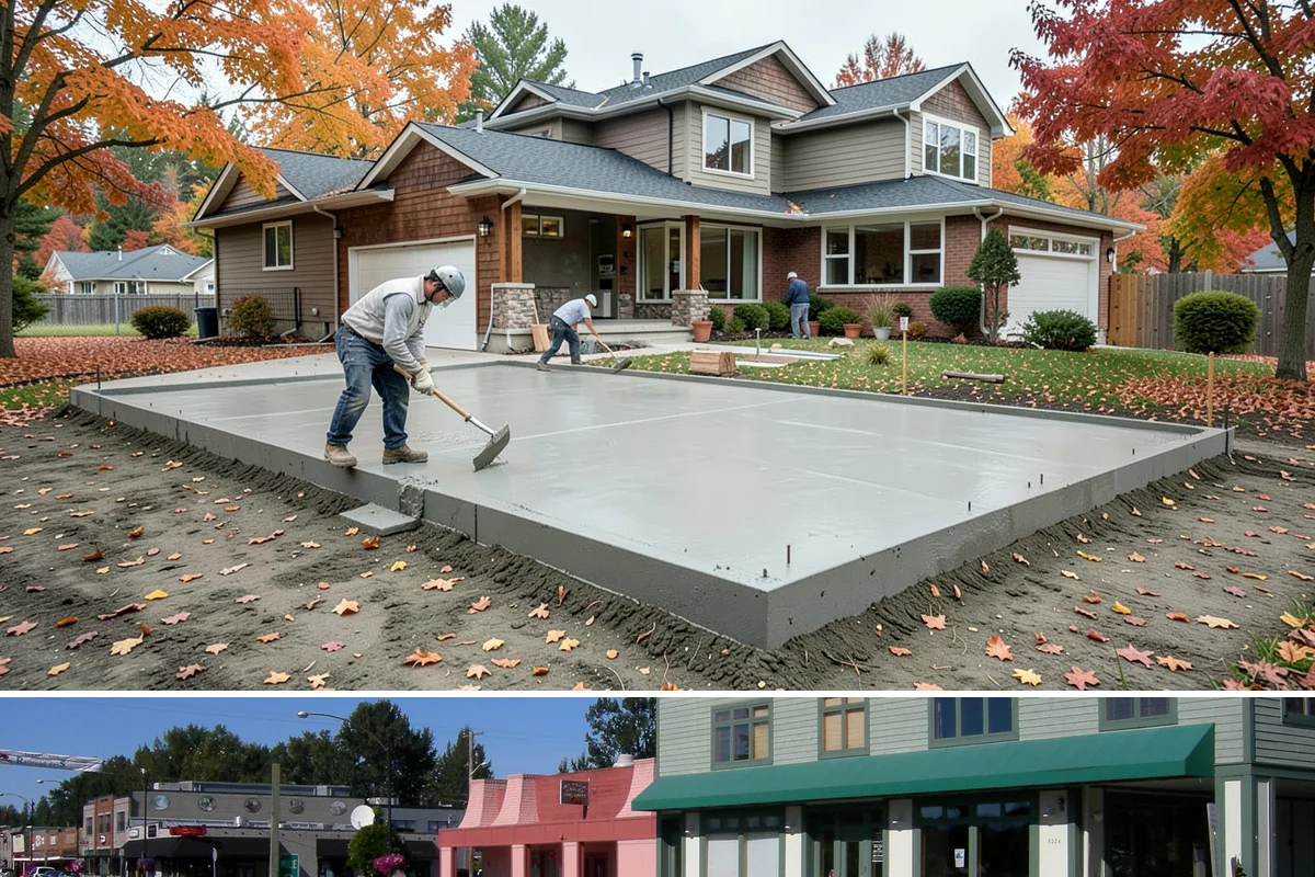Quartzite Countertop Installation in Snoqualmie, King County, WA - Quartzite installs indoors any time of year, unaffected by Western Washington's wet season.
