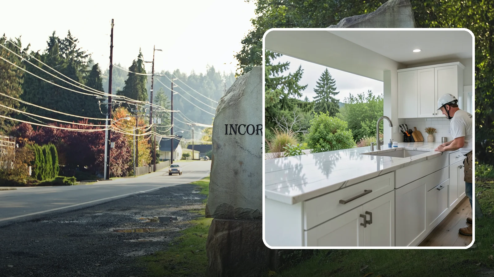Quartzite Countertop Installation in Wilkeson, Pierce County, WA - Hard-wearing quartzite countertop installation that pairs natural stone beauty with exceptional scratch resistance.