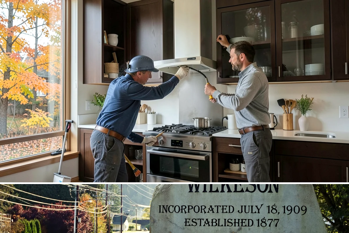 Quartzite Countertop Installation in Wilkeson, Pierce County, WA - Quartzite installs indoors any time of year, unaffected by Western Washington's wet season.