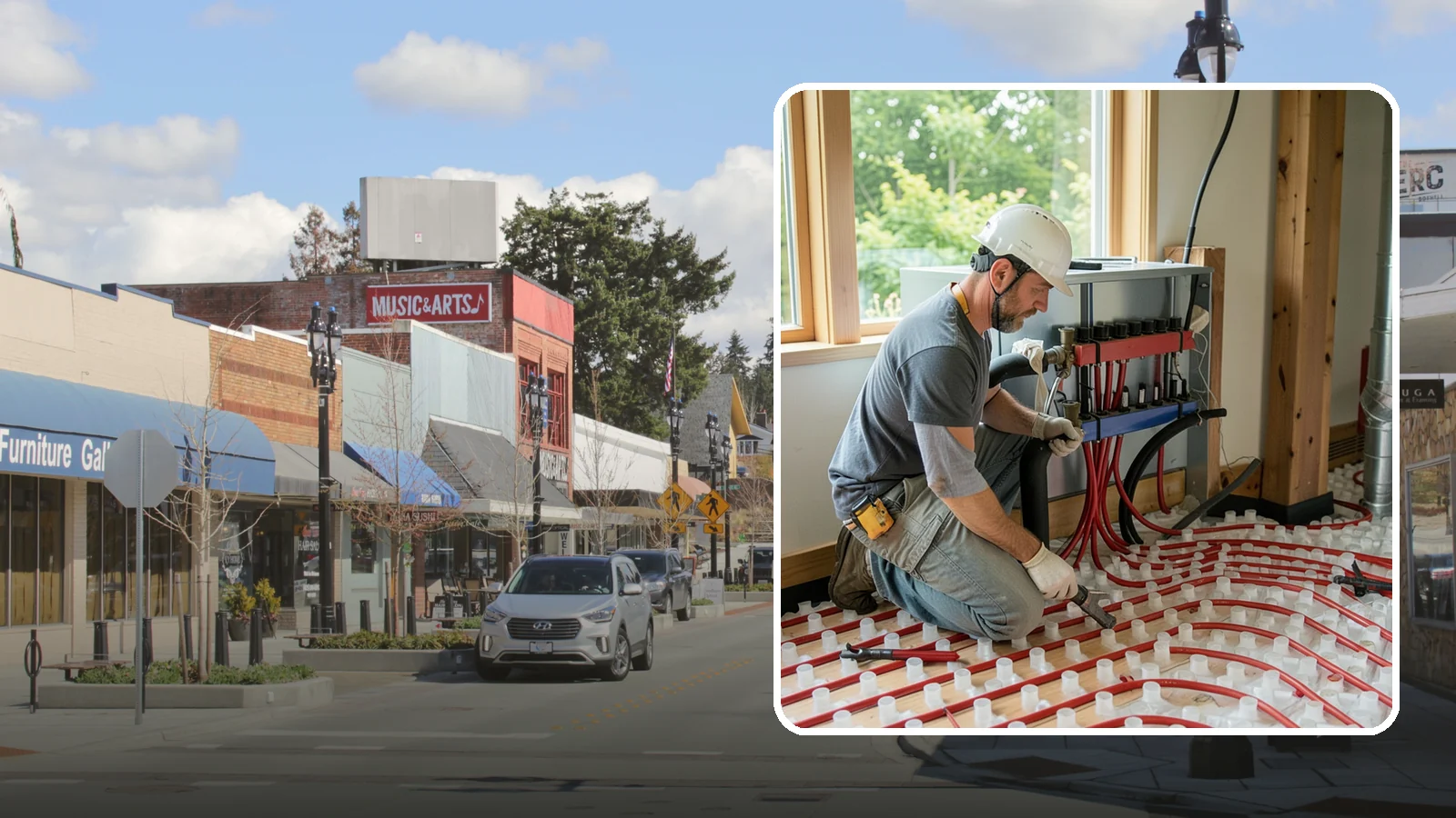 Radiant Heating Installation in Bothell, King County, WA - We install radiant floor heating systems that deliver even, comfortable warmth from the ground up.