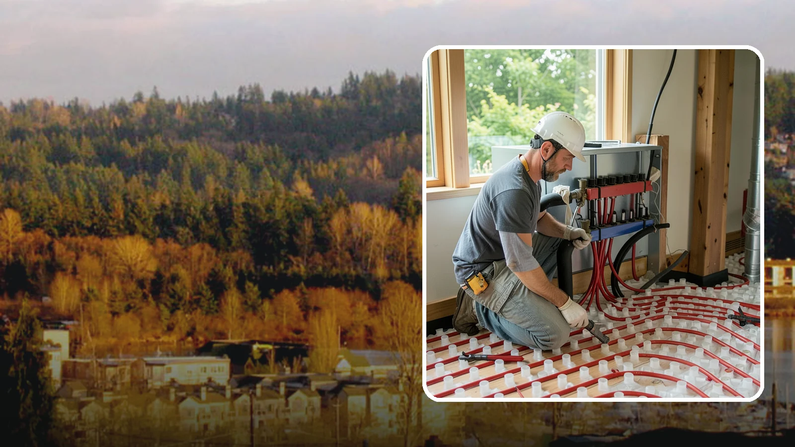 Radiant Heating Installation in Kenmore, King County, WA - We install radiant floor heating systems that deliver even, comfortable warmth from the ground up.