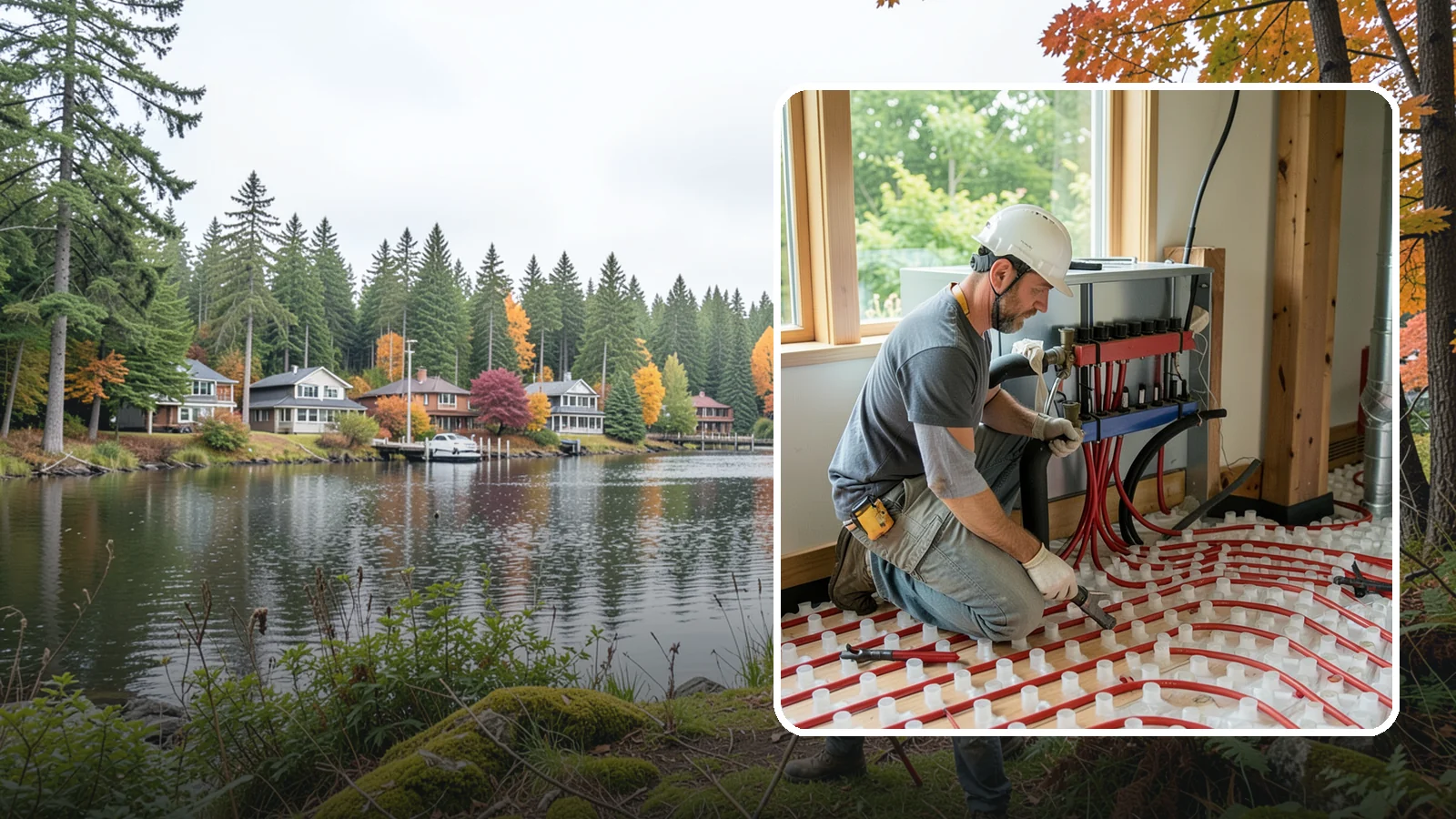 Radiant Heating Installation in La Conner, Skagit County, WA - We install radiant floor heating systems that deliver even, comfortable warmth from the ground up.
