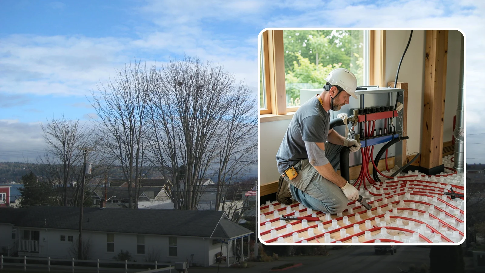 Radiant Heating Installation in Langley, Island County, WA - We install radiant floor heating systems that deliver even, comfortable warmth from the ground up.