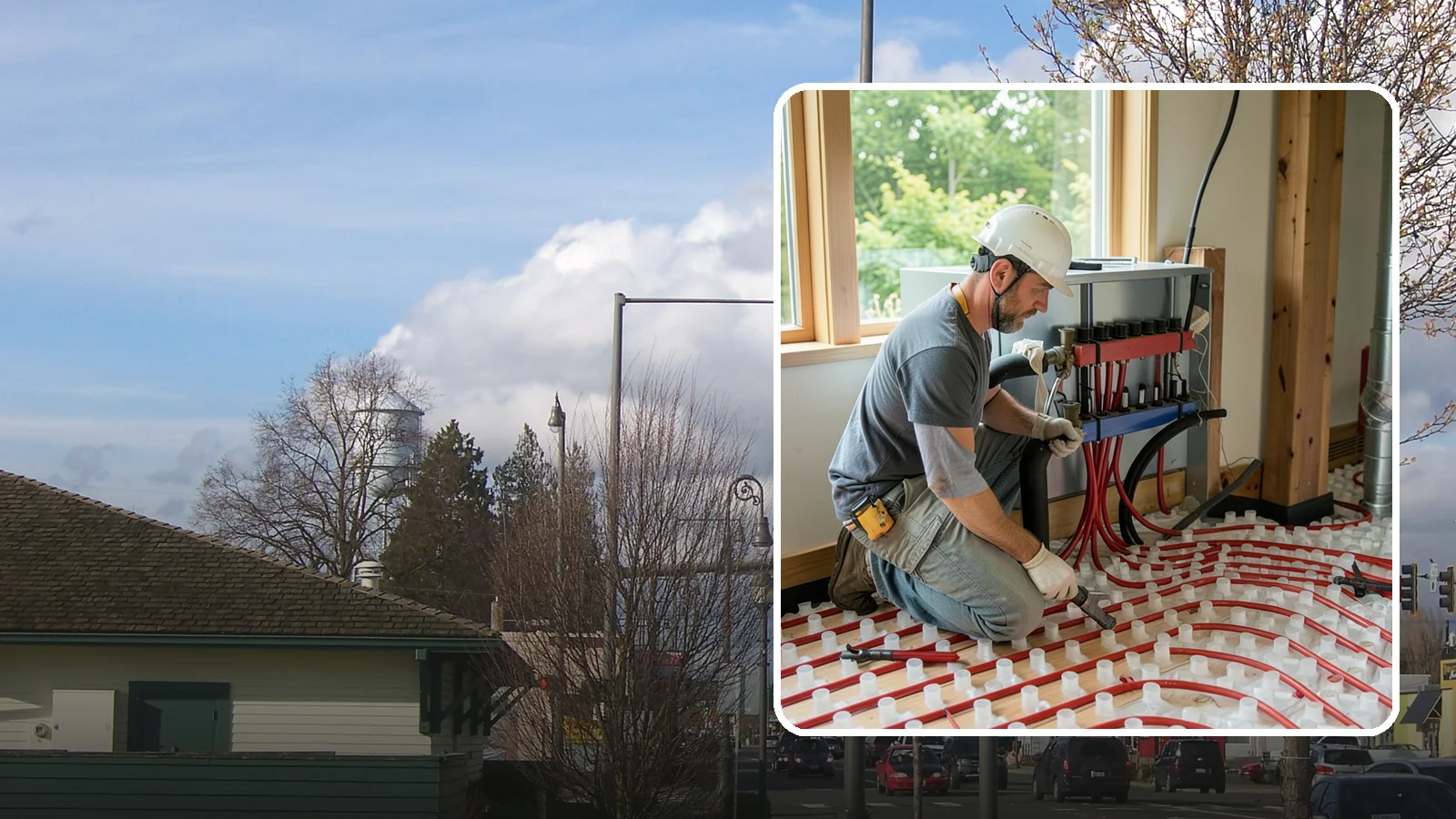 Radiant Heating Installation in Marysville, Snohomish County, WA - We install radiant floor heating systems that deliver even, comfortable warmth from the ground up.