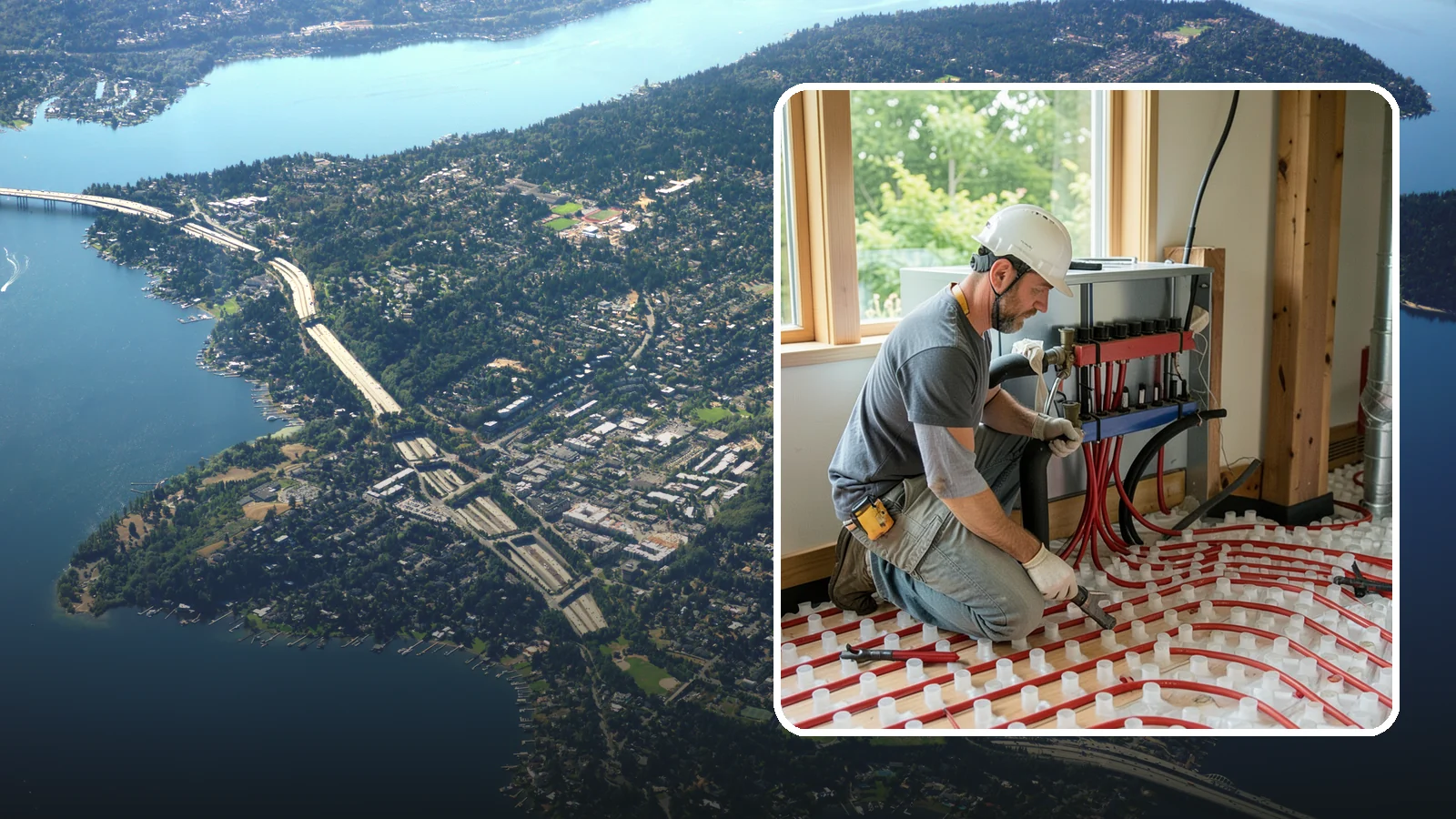 Radiant Heating Installation in Mercer Island, King County, WA - We install radiant floor heating systems that deliver even, comfortable warmth from the ground up.