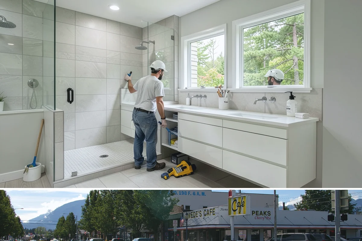 Radiant Heating Installation in North Bend, King County, WA - Best installed during a flooring or bathroom remodel, ideally completed before the cold season.