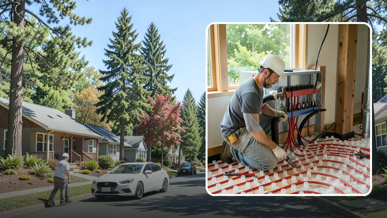 Radiant Heating Installation in Orting, Pierce County, WA - We install radiant floor heating systems that deliver even, comfortable warmth from the ground up.