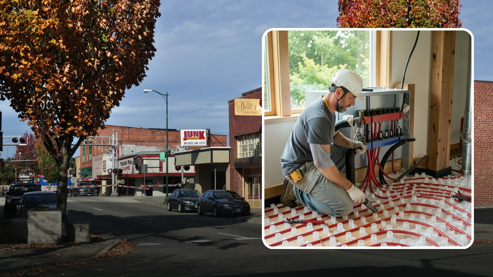 Radiant Heating Installation in Puyallup, Pierce County, WA - We install radiant floor heating systems that deliver even, comfortable warmth from the ground up.