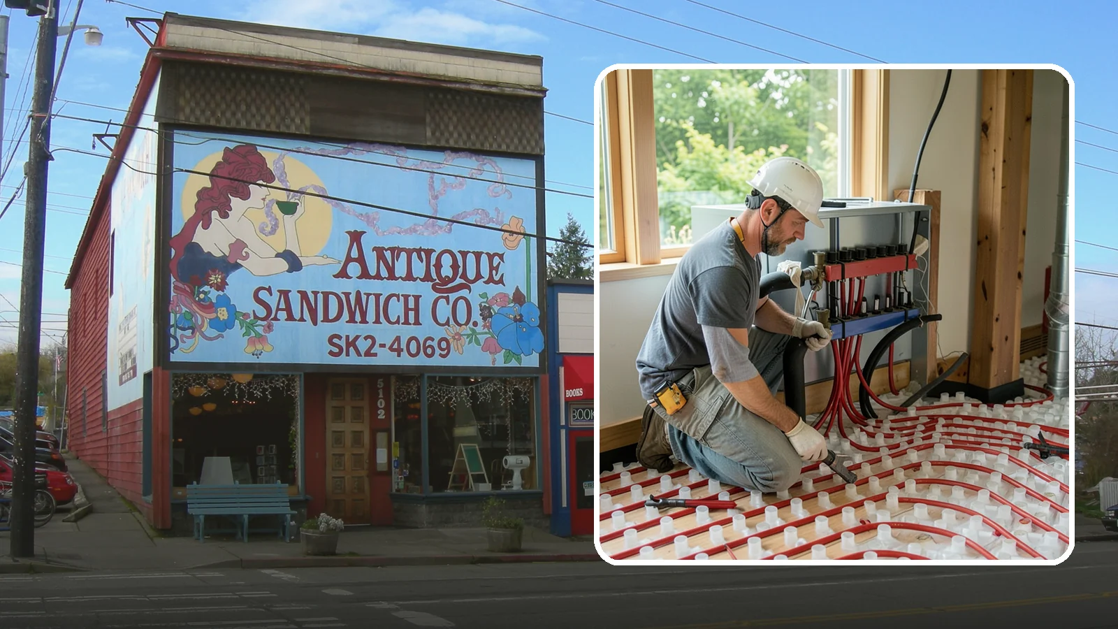 Radiant Heating Installation in Ruston, Pierce County, WA - We install radiant floor heating systems that deliver even, comfortable warmth from the ground up.