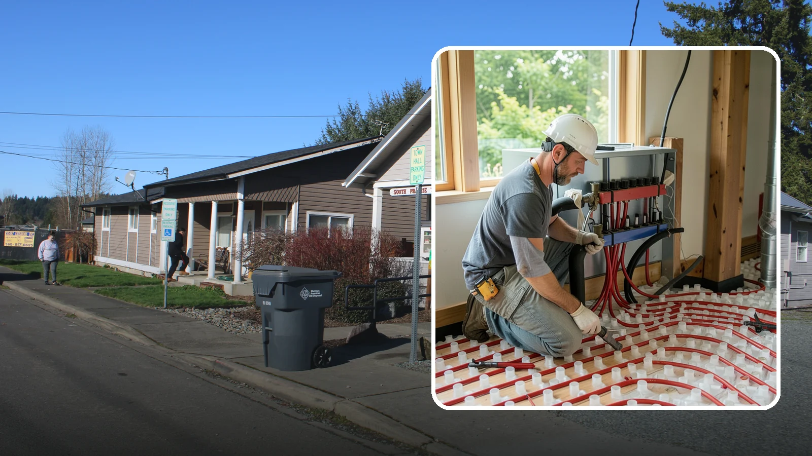 Radiant Heating Installation in South Prairie, Pierce County, WA - We install radiant floor heating systems that deliver even, comfortable warmth from the ground up.