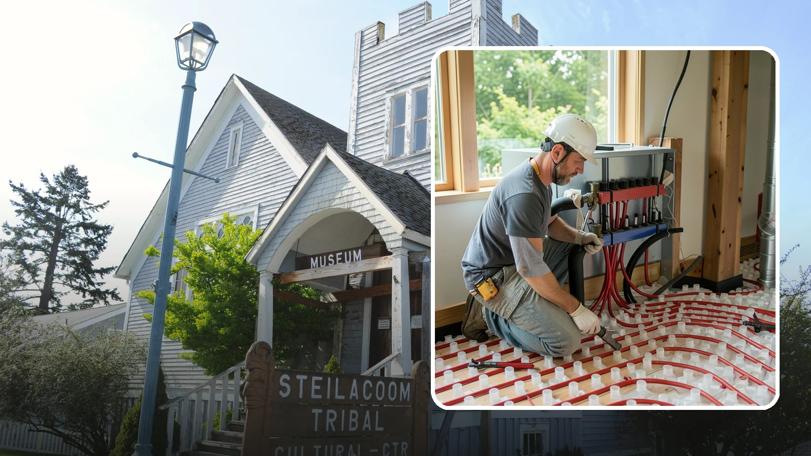 Radiant Heating Installation in Steilacoom, Pierce County, WA - We install radiant floor heating systems that deliver even, comfortable warmth from the ground up.