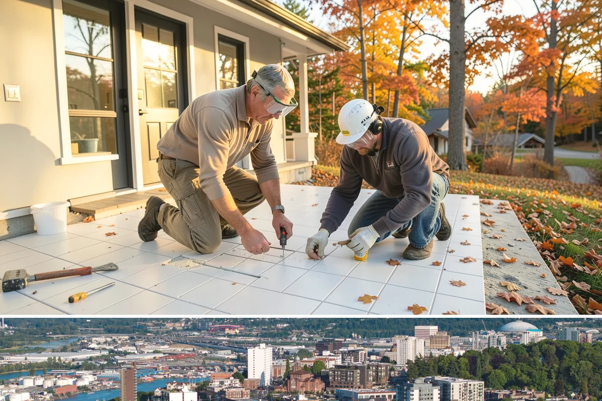 Radiant Heating Installation in Tacoma, Pierce County, WA - Best installed during a flooring or bathroom remodel, ideally completed before the cold season.