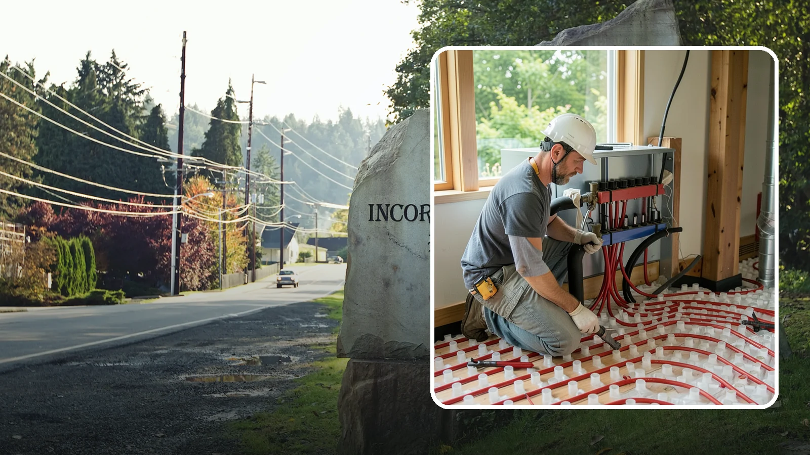 Radiant Heating Installation in Wilkeson, Pierce County, WA - We install radiant floor heating systems that deliver even, comfortable warmth from the ground up.