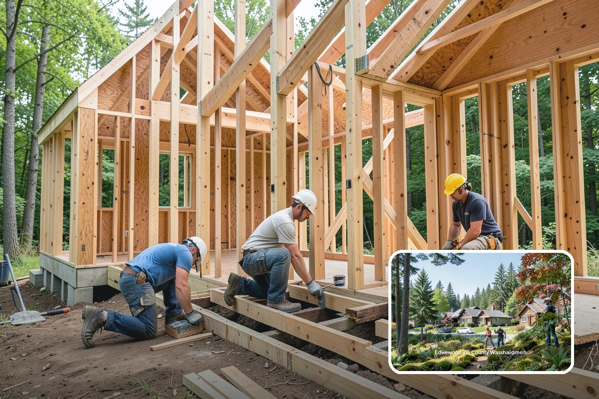 Rainfall Shower Installation in Edgewood, Pierce County, WA - Provides a gentle, immersive rinse
