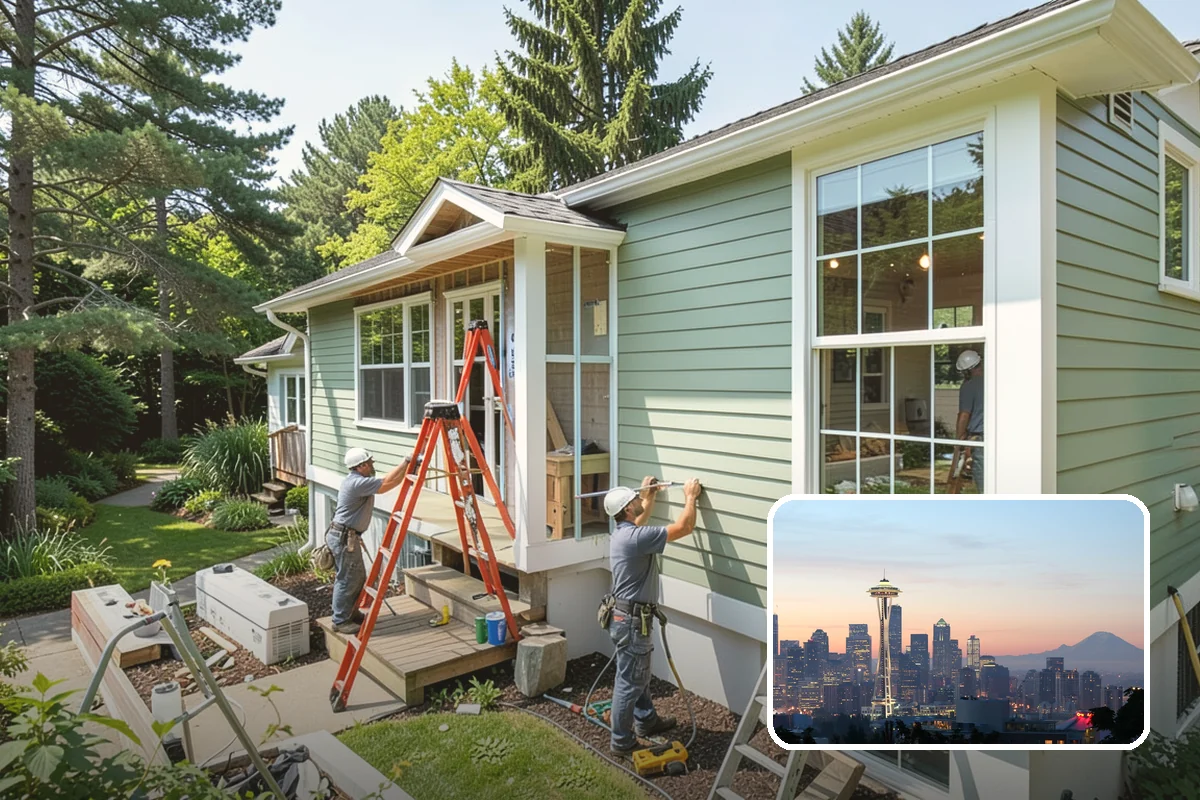 Rainfall Shower Installation in Seattle, King County, WA - Provides a gentle, immersive rinse