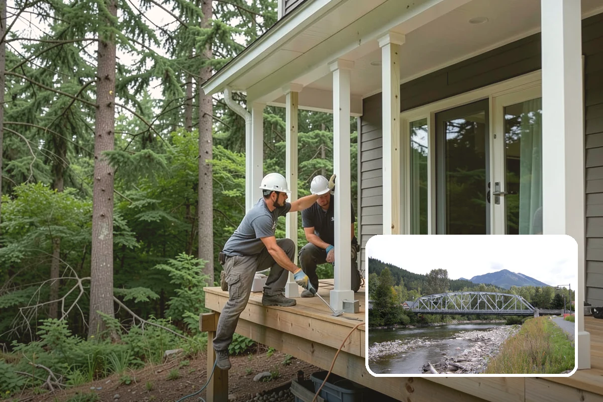 Rainfall Shower Installation in Skykomish, King County, WA - Provides a gentle, immersive rinse