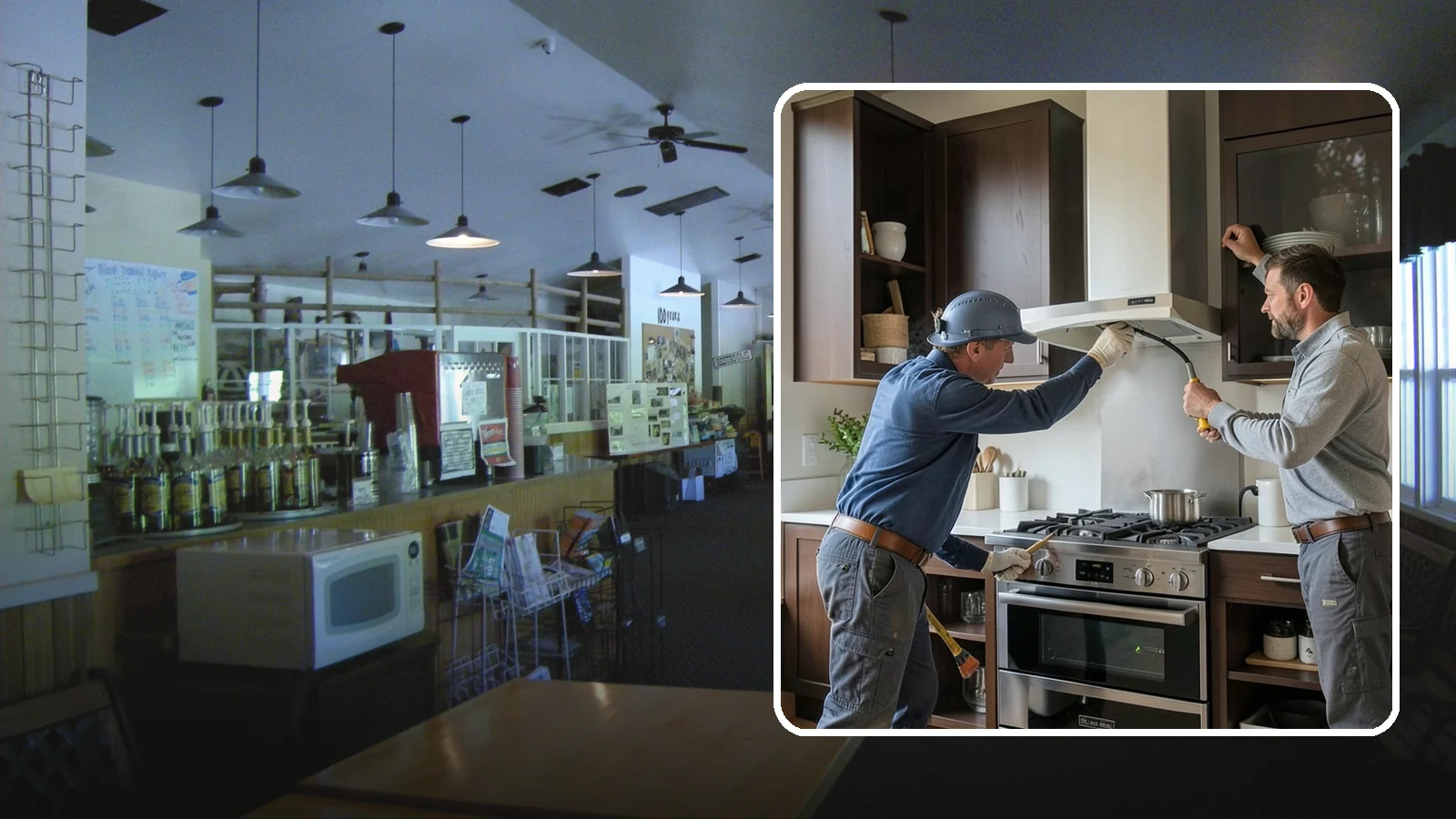 Range Hood Installation in Black Diamond, King County, WA - Installing a vented range hood to remove smoke, grease, and moisture from your kitchen air.