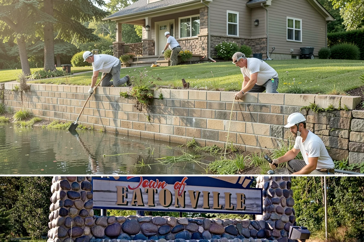 Range Hood Installation in Eatonville, Pierce County, WA - Cutting an exterior vent penetration is best done during a dry stretch to seal the opening cleanly.