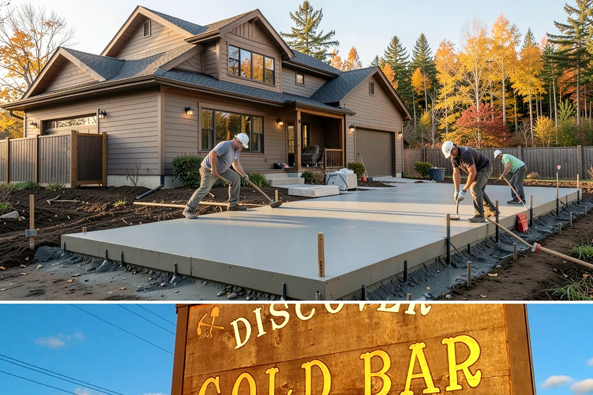 Range Hood Installation in Gold Bar, Snohomish County, WA - Cutting an exterior vent penetration is best done during a dry stretch to seal the opening cleanly.
