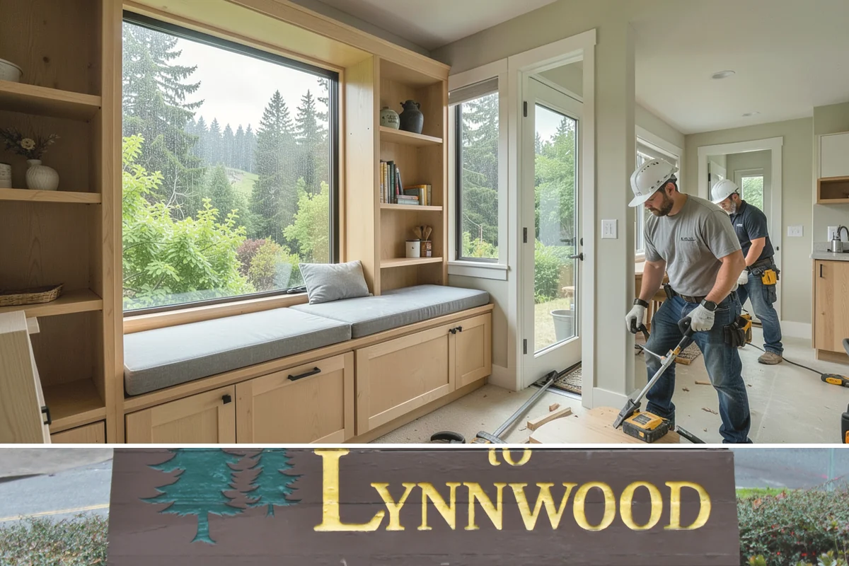 Range Hood Installation in Lynnwood, Snohomish County, WA - Cutting an exterior vent penetration is best done during a dry stretch to seal the opening cleanly.