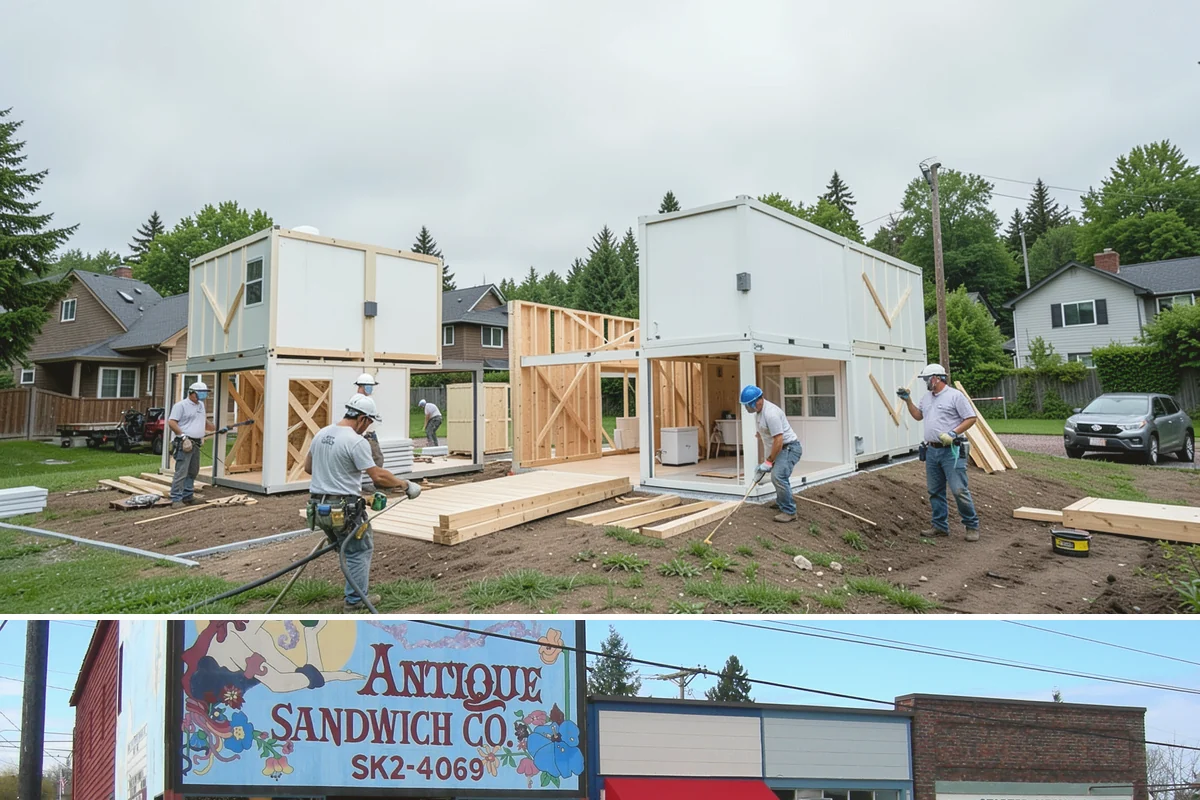 Range Hood Installation in Ruston, Pierce County, WA - Cutting an exterior vent penetration is best done during a dry stretch to seal the opening cleanly.