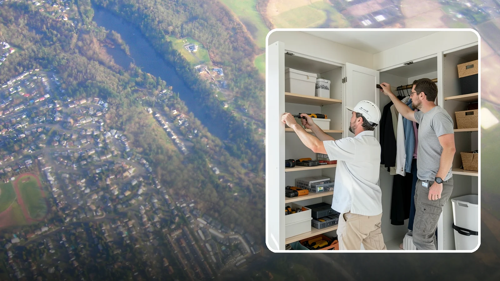 Reach-In Closet Organization in Algona, King County, WA - We transform cramped reach-in closets into efficient, clutter-free storage with smart custom systems.