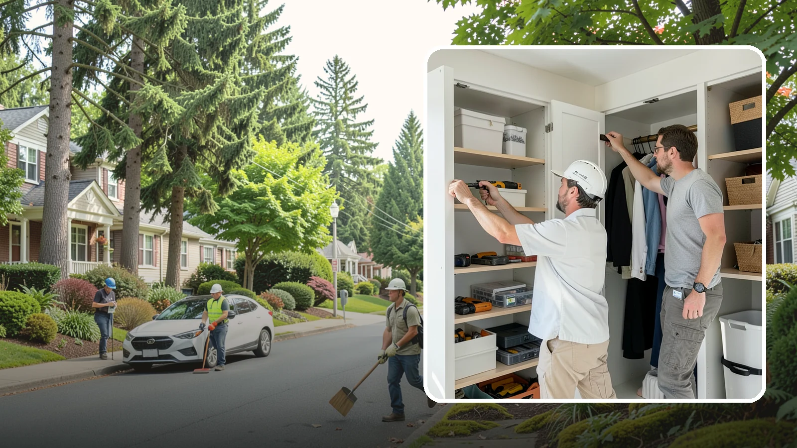 Reach-In Closet Organization in Beaux Arts Village, King County, WA - We transform cramped reach-in closets into efficient, clutter-free storage with smart custom systems.