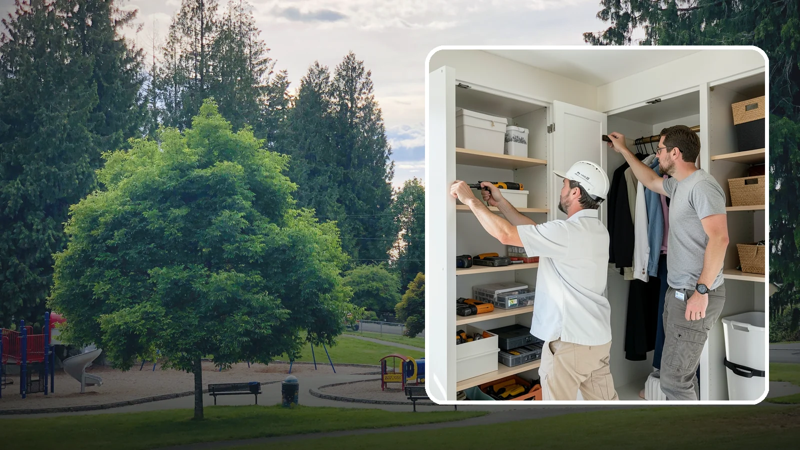 Reach-In Closet Organization in Bonney Lake, Pierce County, WA - We transform cramped reach-in closets into efficient, clutter-free storage with smart custom systems.