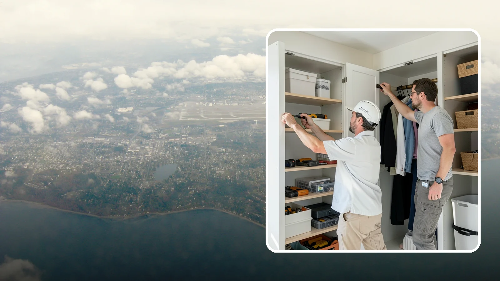Reach-In Closet Organization in Burien, King County, WA - We transform cramped reach-in closets into efficient, clutter-free storage with smart custom systems.