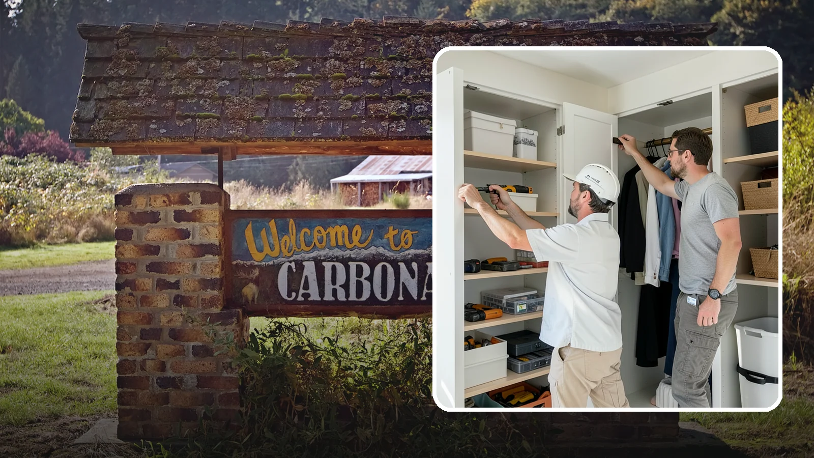 Reach-In Closet Organization in Carbonado, Pierce County, WA - We transform cramped reach-in closets into efficient, clutter-free storage with smart custom systems.