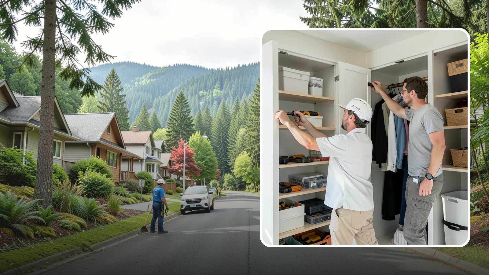 Reach-In Closet Organization in Darrington, Snohomish County, WA - We transform cramped reach-in closets into efficient, clutter-free storage with smart custom systems.