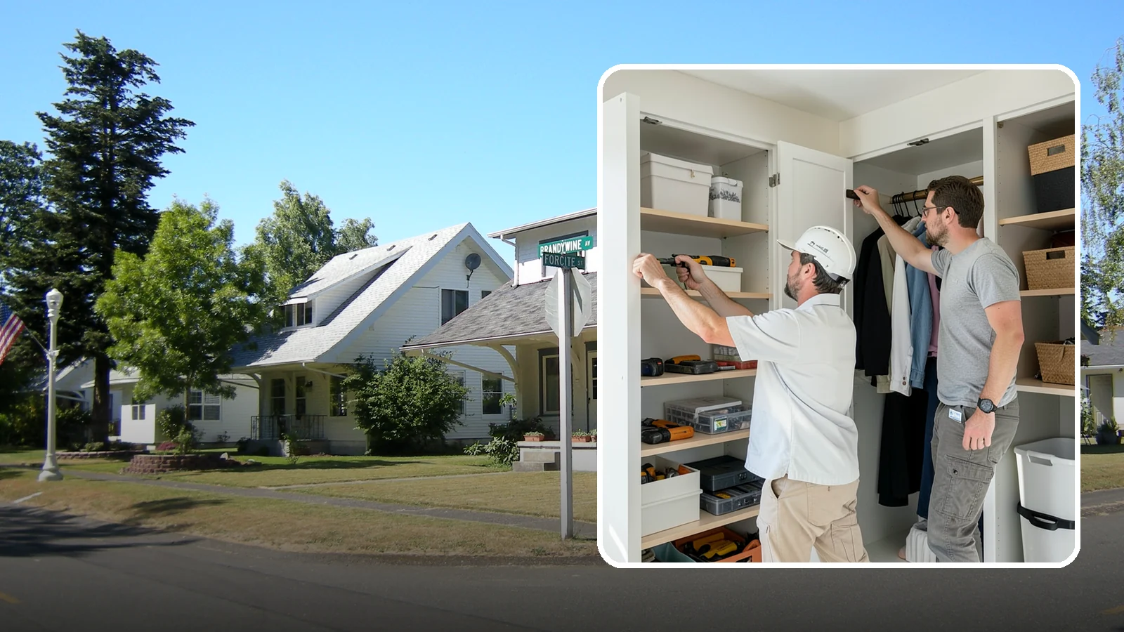 Reach-In Closet Organization in DuPont, Pierce County, WA - We transform cramped reach-in closets into efficient, clutter-free storage with smart custom systems.