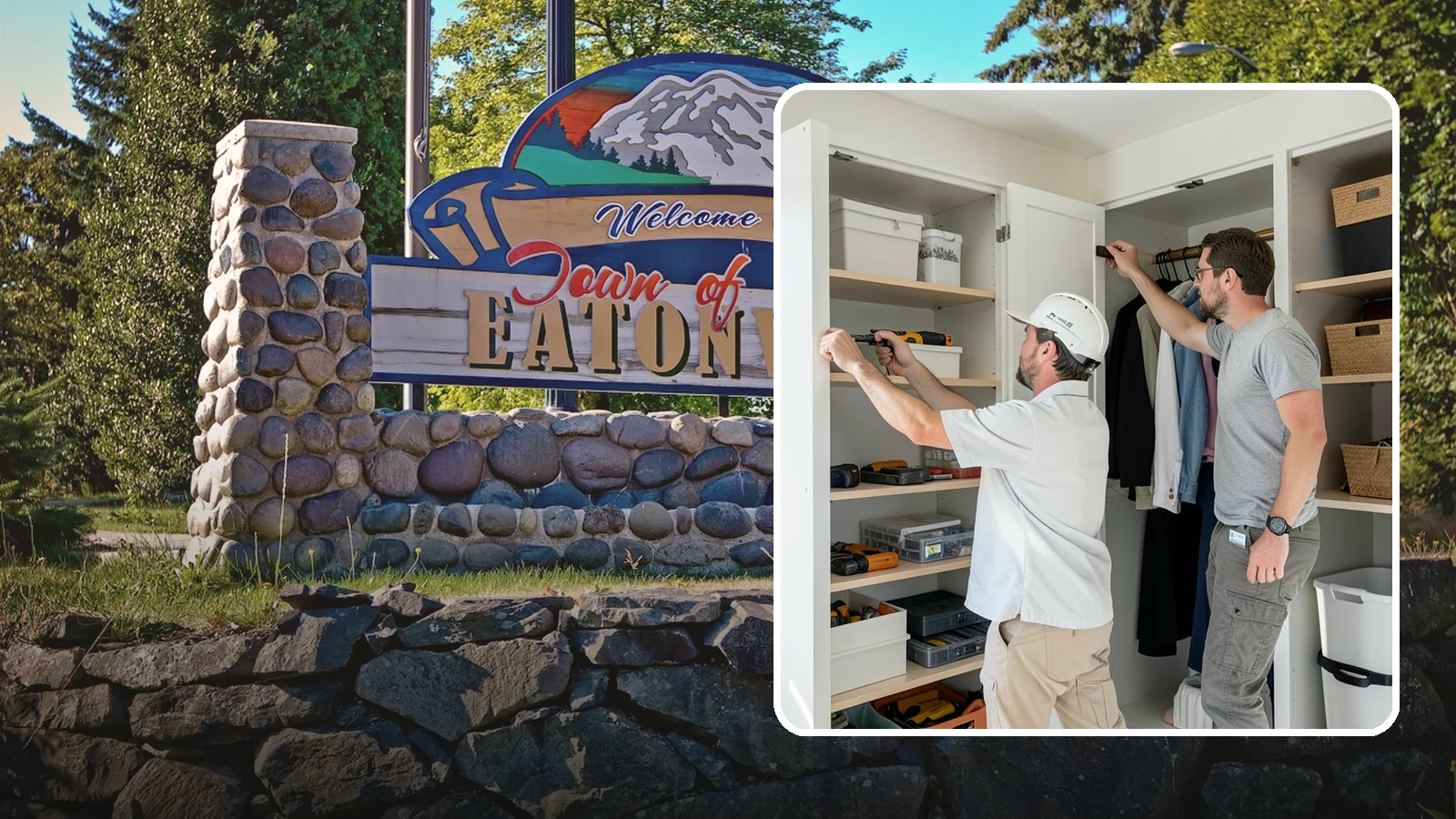 Reach-In Closet Organization in Eatonville, Pierce County, WA - We transform cramped reach-in closets into efficient, clutter-free storage with smart custom systems.