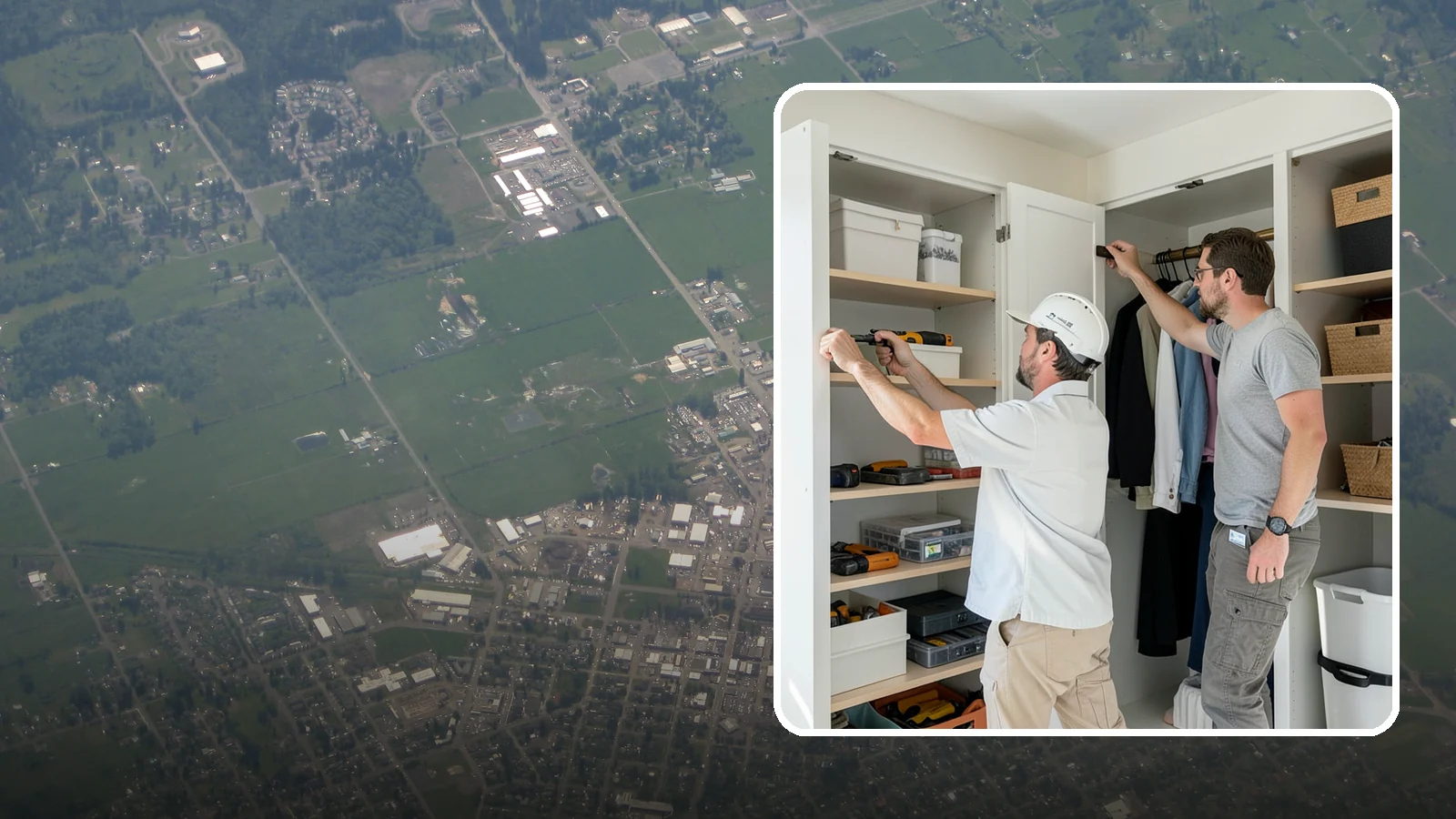 Reach-In Closet Organization in Enumclaw, King County, WA - We transform cramped reach-in closets into efficient, clutter-free storage with smart custom systems.