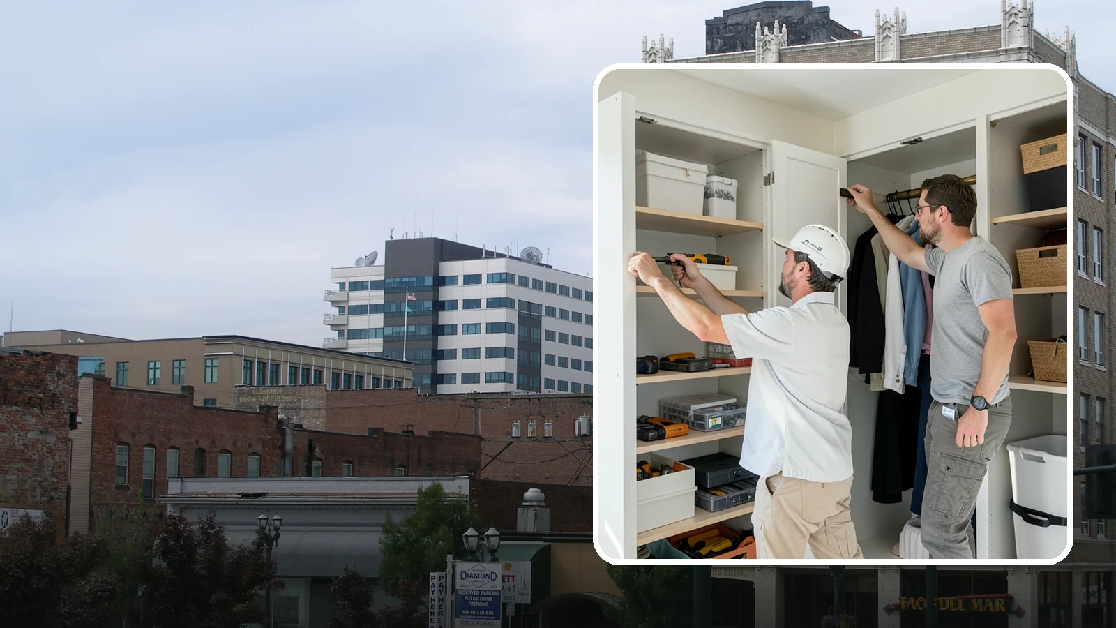 Reach-In Closet Organization in Everett, Snohomish County, WA - We transform cramped reach-in closets into efficient, clutter-free storage with smart custom systems.